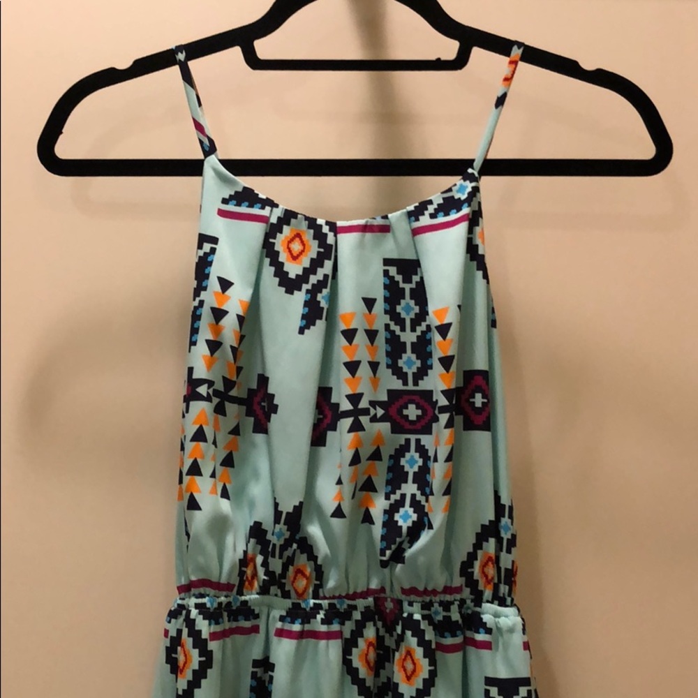 Uniquely Patterned, Strappy Dress - image 1